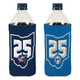 Wincraft 25th Dual Logo 24oz Koozie Image coming soon src=